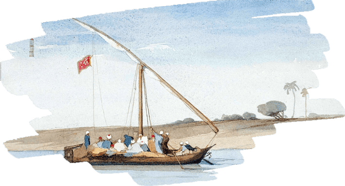 Old Times Felucca Sail Boat