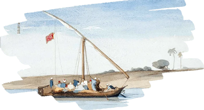 Old Times Felucca Sail Boat