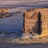 Qasr al-Farid rock-cut tomb at Hegra, AlUla